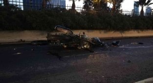 Genç motokurye kazada hayatını kaybetti