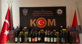 İzmir'de sahte içki operasyonu: 2 şüpheliye işlem