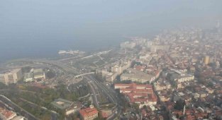 İzmir'de sis etkili oldu