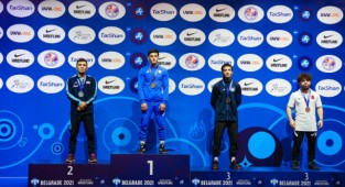 İzmirli güreşçi dünya üçüncüsü