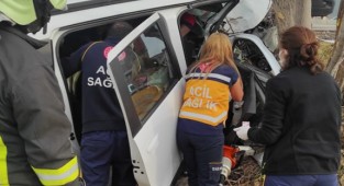 Köpeğe çarpmamak için kaza yapan kadın hayatını kaybetti