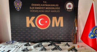 Kuru sıkıdan bozma tabanca yapan şüpheli yakalandı