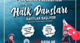 Menderes’te Halk Dansları İçin Kayıt Zamanı