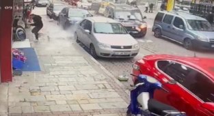 Beton parçaları üzerine devrilmişti: O görüntüler ortaya çıktı