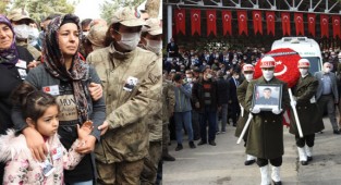 Piyade Uzman Çavuş Savaş Dinç son yolculuğuna uğurlandı 