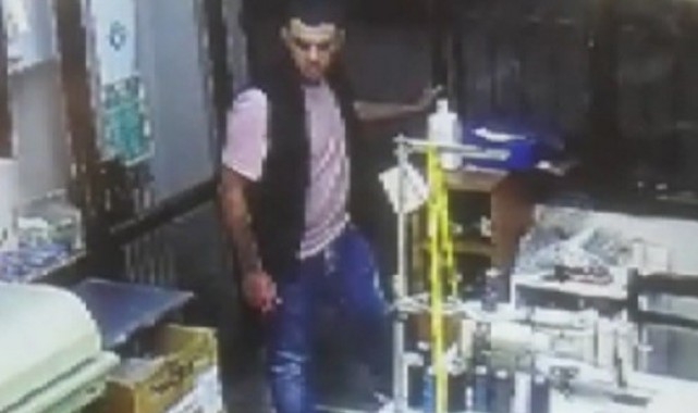 Terziyi takip eden hırsız kamerayı hesap edemedi