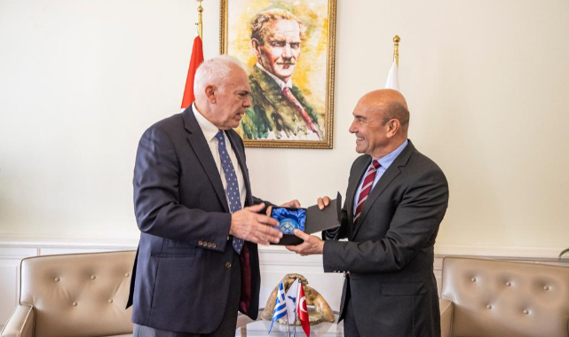 Yunanistan Büyükelçisi'nden Başkan Soyer’e ziyaret