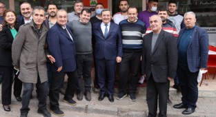 Başkan Batur Gültepe esnafını dinledi