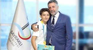 Bayraklı'nın sporcularından büyük gurur