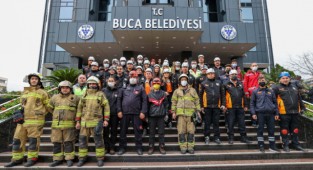 Buca’da film gibi tatbikat