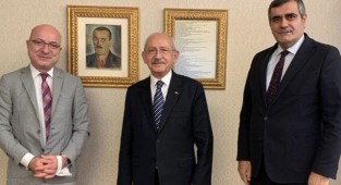 Cihaner'den Kılıçdaroğlu'na ziyaret