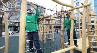 Gaziemir’in parkları yenileniyor