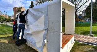 İzmir'deki parklar deprem toplanma alanı olarak düzenleniyor