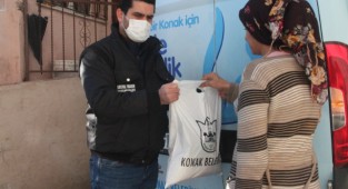 Konak’ta Karakışta büyük dayanışma