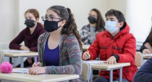  Buca’da sınava hazırlık tatilde de devam ediyor