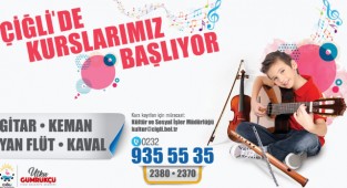 Çiğli’de yeni yılın ilk kursları başlıyor