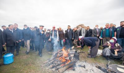 Çoban ateşi Bergama’dan yakıldı