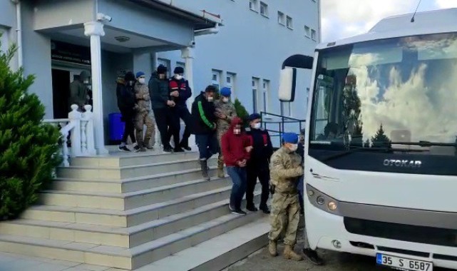 İzmir'de dev uyuşturucu operasyonu: 54 gözaltı!