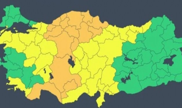 Meteoroloji'den 49 il için uyarı 