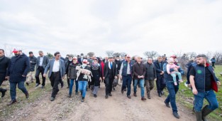 Seferihisar'da küçükbaş üreticisine Büyükşehir'den destek