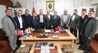 Batur’dan, Oda Başkanlarına tebrik ziyareti