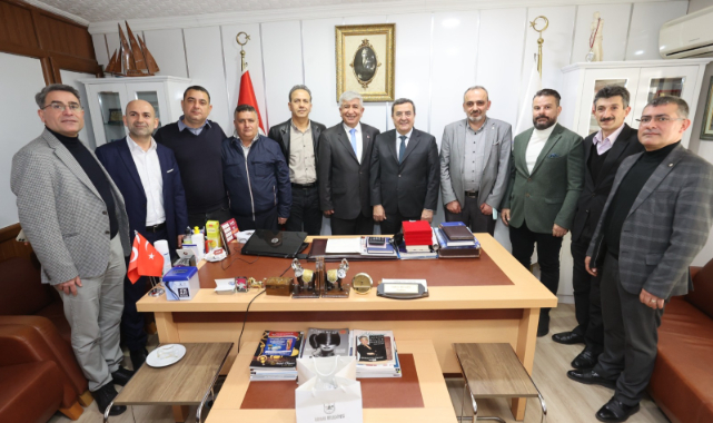 Batur’dan, Oda Başkanlarına tebrik ziyareti