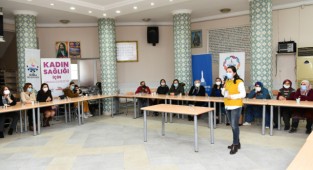 Çiğlili kadınlara “Sağlıklı Yaşam” bilgilendirmesi