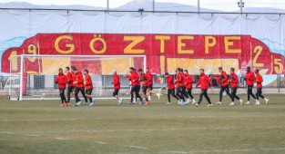 Göz-Göz'de maç hazırlıkları tam gaz! 