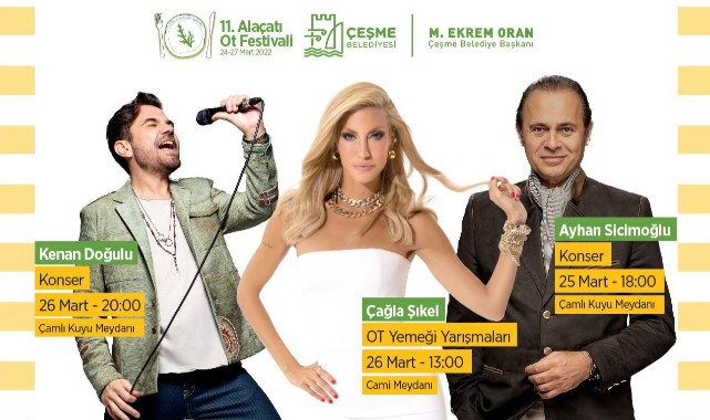 11’inci Alaçatı Ot Festivali için geri sayım başladı!