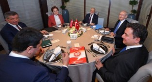 6'lı masa 3. kez kuruluyor: 'Seçim yasası değişiklik teklifine karşı stratejiler ele alınacak'