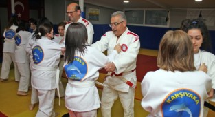 Kadınlara şiddete karşı judo eğitimi