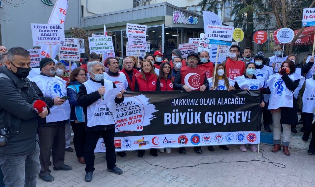 Sağlık çalışanları ‘G(ö)reve devam’ dedi: