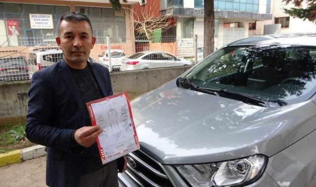 Sıfır araç aldı, ekspertiz raporunu görünce hayatının şokunu yaşadı