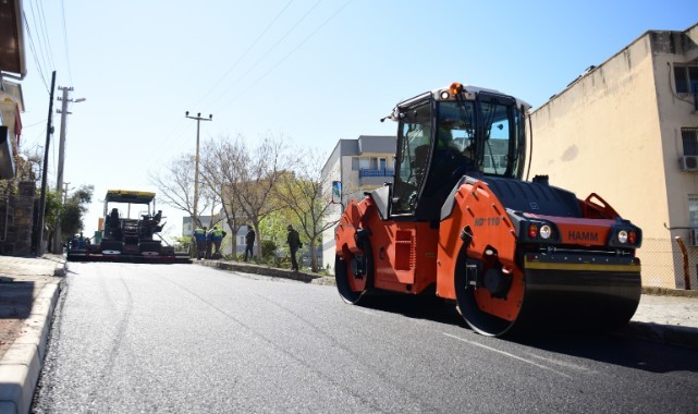 Bornova Belediyesi’nden asfalt hamlesi