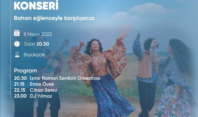 Bornovalılar Romanlar Günü Konseri’nde buluşacak