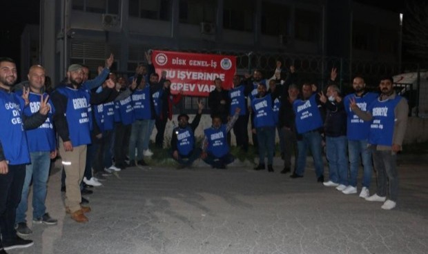 Çiğli güne grevle başladı: 'Direne direne kazanacağız'