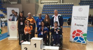 Gaziemir’de büyük gurur: Boccia sporcularından 3 Türkiye şampiyonluğu!