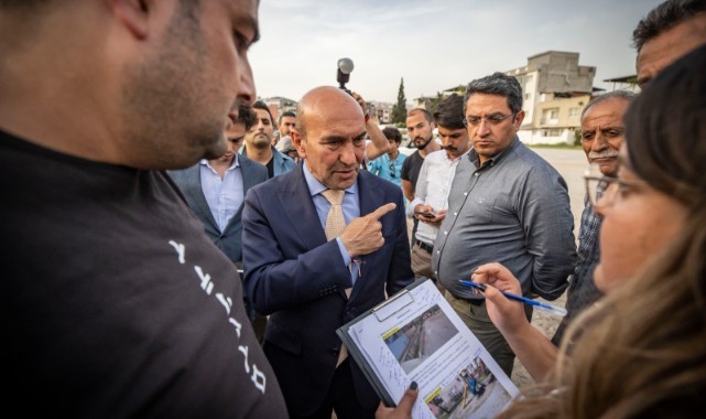 Soyer’den Bayraklı’da “Acil Çözüm” turu