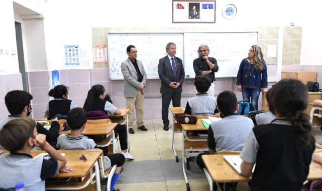 Başkan İduğ'dan öğrencilere ziyaret