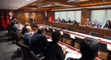 CHP MYK 'Kaftancıoğlu' gündemi ile toplandı