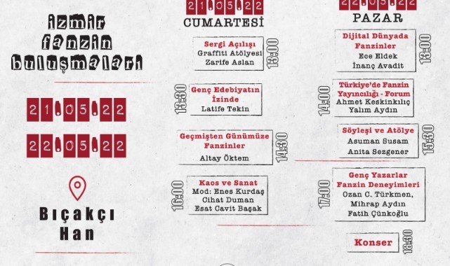 İzmir Fanzin Buluşmaları: Gençler usta yazarlarla bir araya gelecek