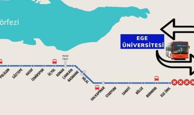 İzmir Metro’dan sefer uyarısı