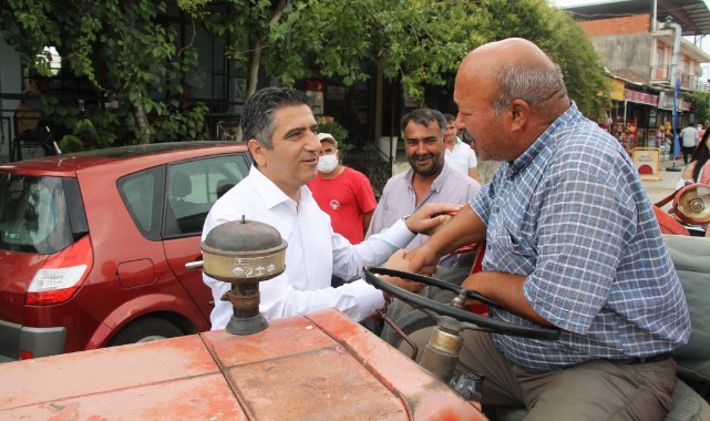Menderes Belediyesi'nden çiftçiye destek