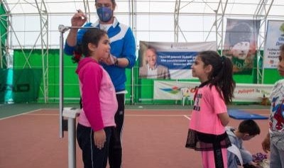 Sportif yetenek ölçümleri için mobil hizmet