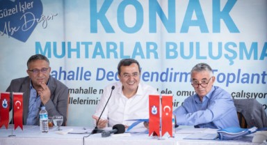 Başkan Batur Muhtarlarla buluştu
