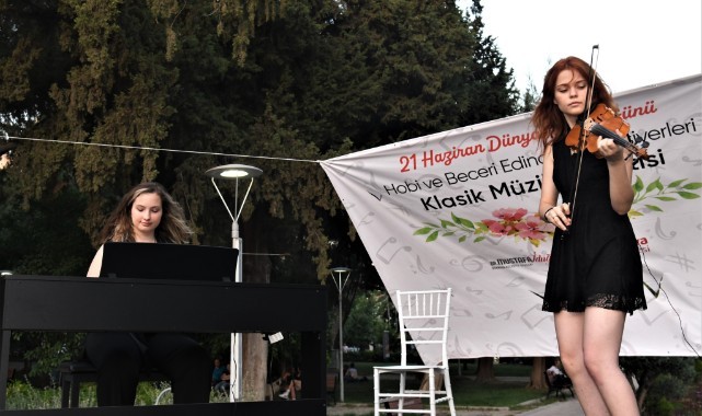 Bornova'da genç yeteneklerden 21 Haziran'a özel konser