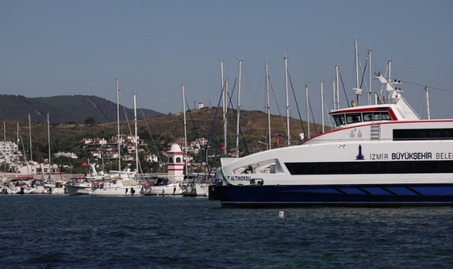 İZDENİZ’in yaz seferleri başlıyor: Güzelbahçe - Foça rotası da eklendi!