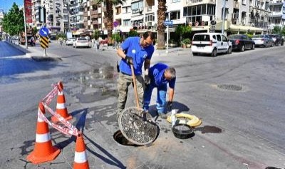 İZSU Genel Müdürlüğü’nden rögarlara koku giderim filtresi