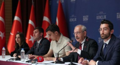 Kılıçdaroğlu gençlerle buluştu: 