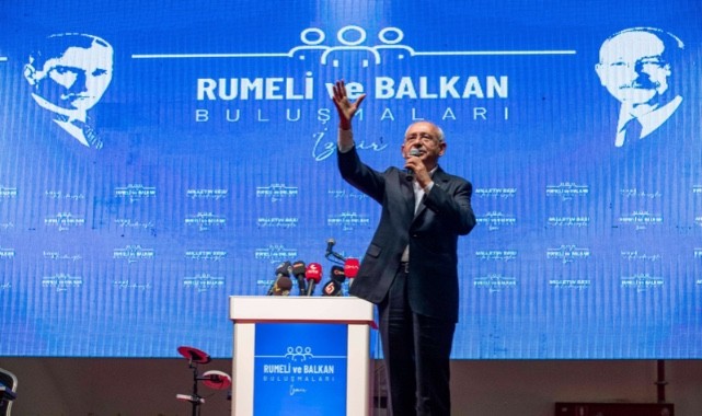 Kılıçdaroğlu İzmir’de Balkan ve Rumeli göçmenleriyle buluştu